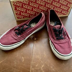 Vans lace up sneakers